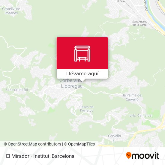 Mapa El Mirador - Institut