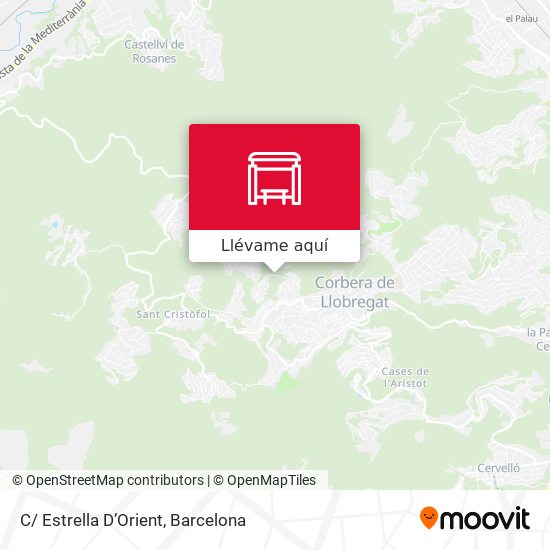 Mapa C/ Estrella D’Orient