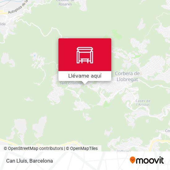 Mapa Can Lluís