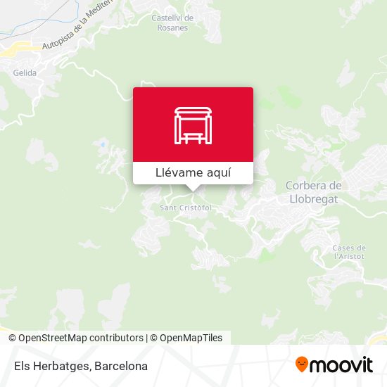 Mapa Els Herbatges