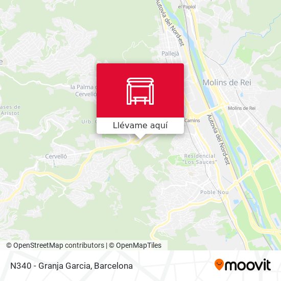 Mapa N340 - Granja Garcia