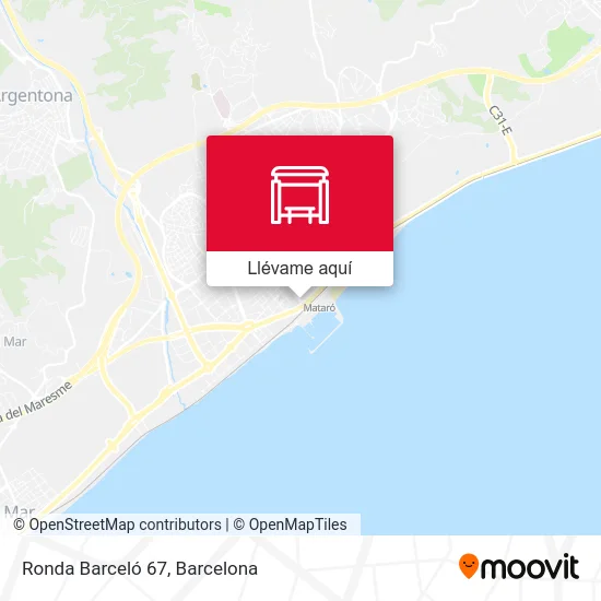 Mapa Ronda Barceló 67