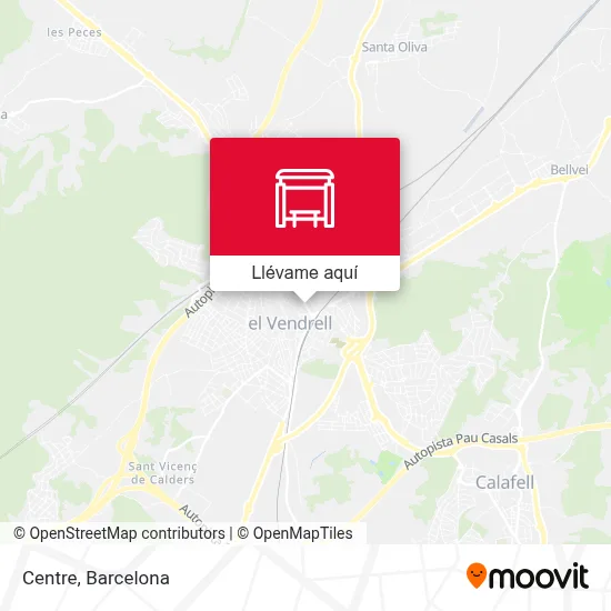 Mapa Centre