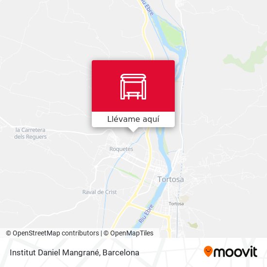 Mapa Institut Daniel Mangrané
