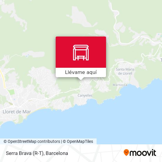 Mapa Serra Brava (R-T)