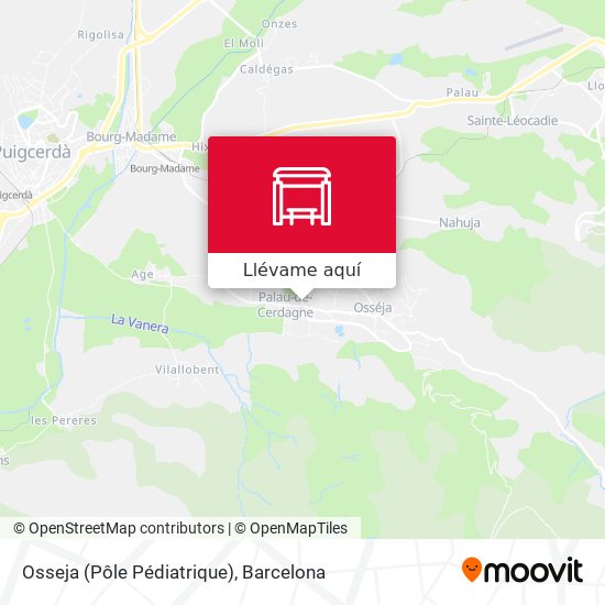 Mapa Osseja (Pôle Pédiatrique)