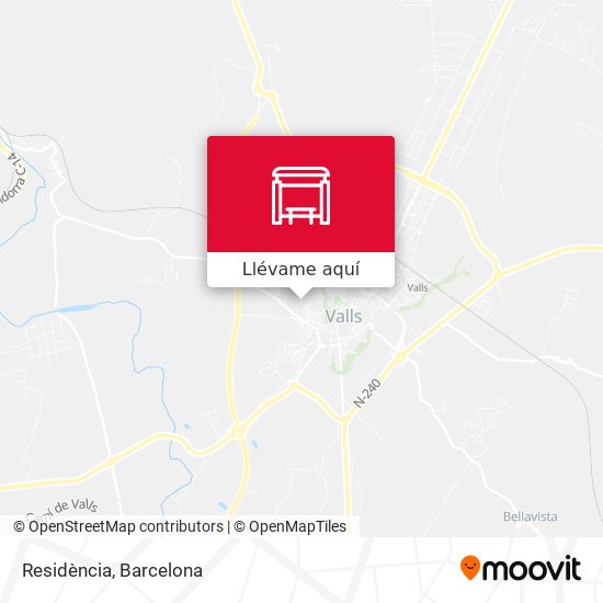 Mapa Residència
