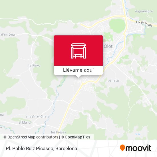 Mapa Pl. Pablo Ruíz Picasso