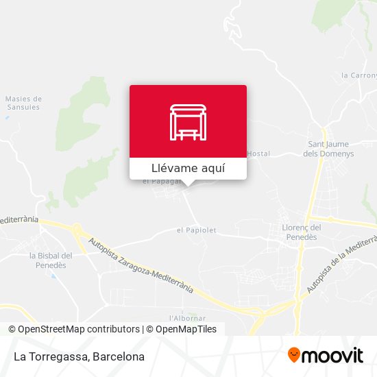Mapa La Torregassa