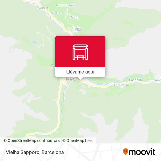 Mapa Vielha Sapporo
