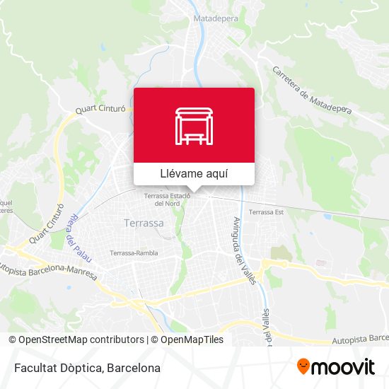 Mapa Facultat Dòptica