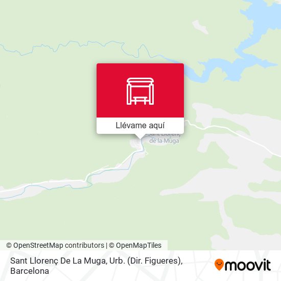 Mapa Sant Llorenç De La Muga, Urb. (Dir. Figueres)