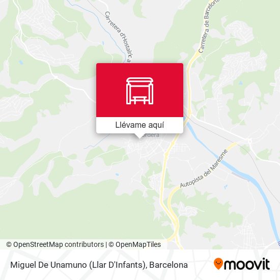 Mapa Miguel De Unamuno (Llar D'Infants)