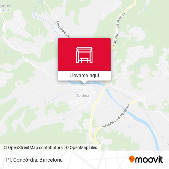 Mapa Pl. Concòrdia