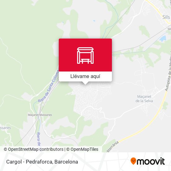 Mapa Cargol - Pedraforca