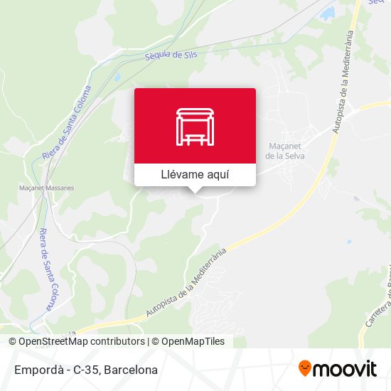 Mapa Empordà - C-35