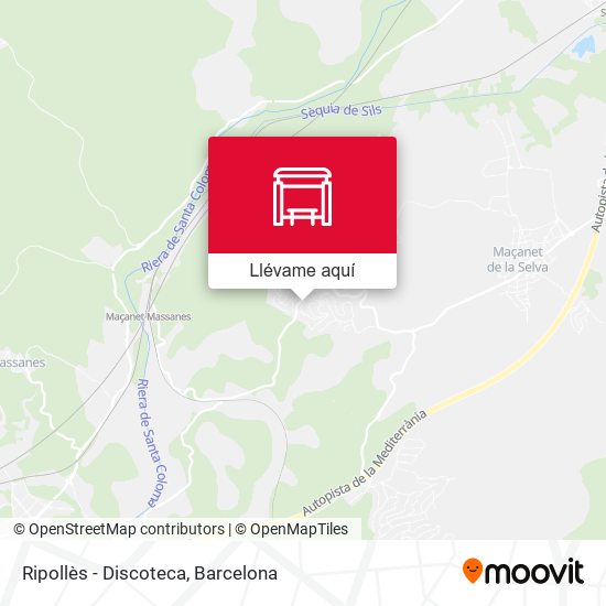 Mapa Ripollès - Discoteca