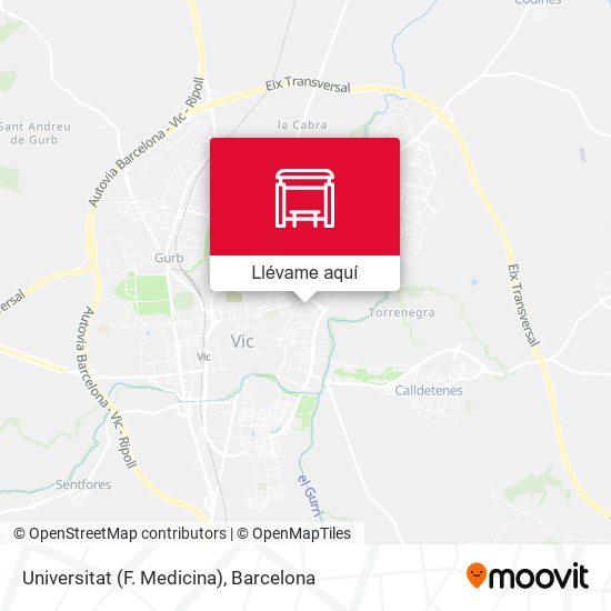 Mapa Universitat (F. Medicina)