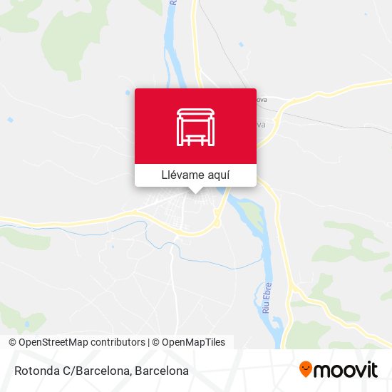 Mapa Rotonda C/Barcelona