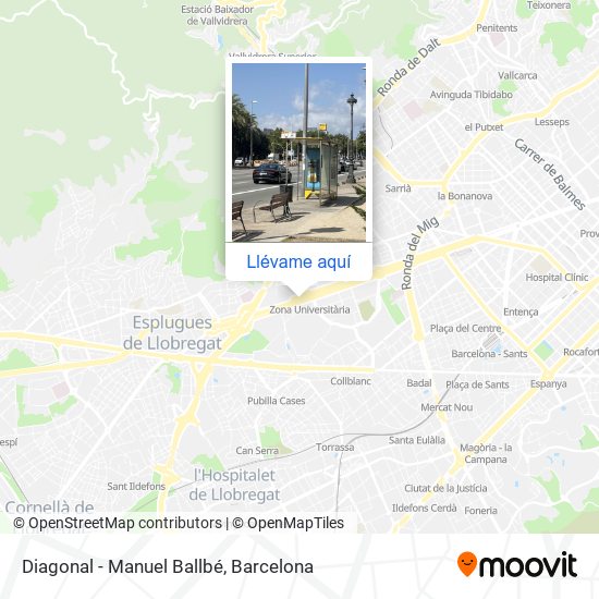Mapa Diagonal - Manuel Ballbé