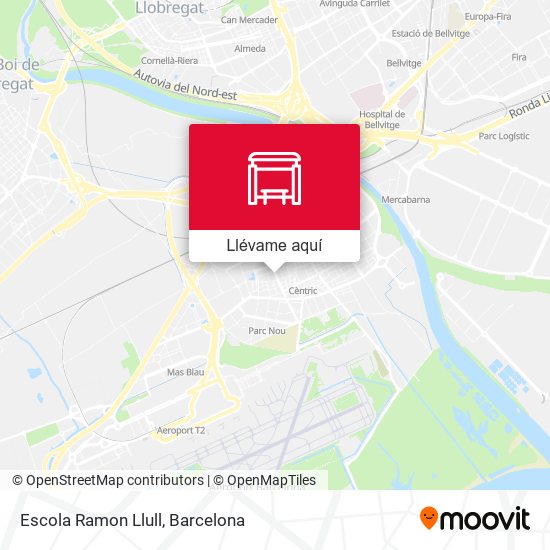 Mapa Escola Ramon Llull