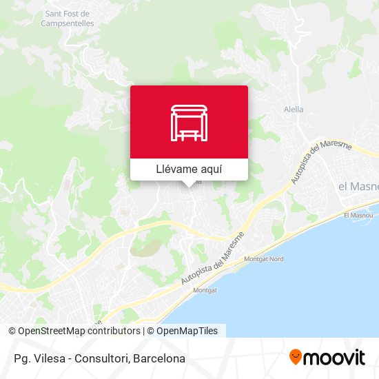 Mapa Pg. Vilesa - Consultori