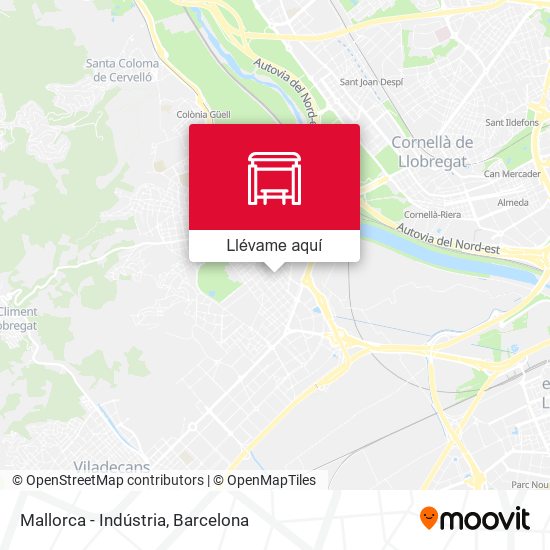 Mapa Mallorca - Indústria