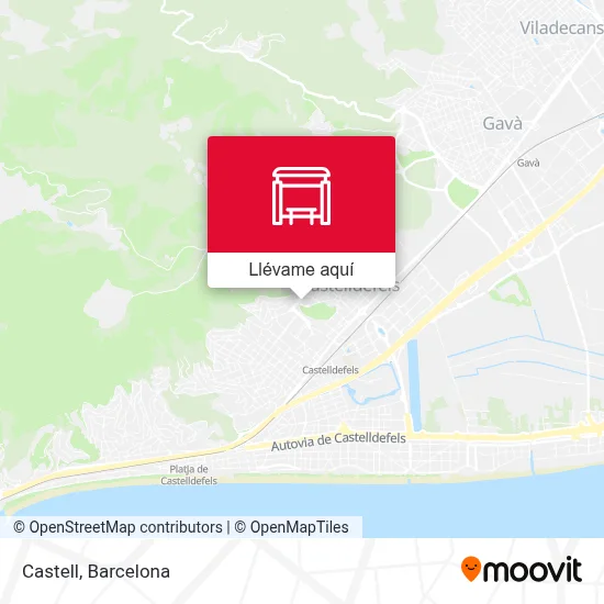 Mapa Castell