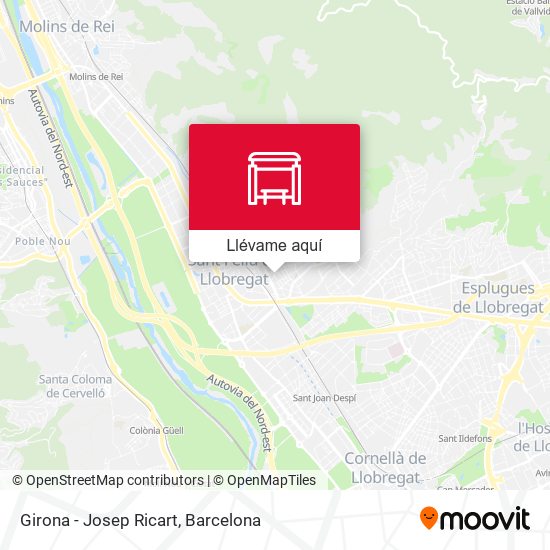 Mapa Girona - Josep Ricart