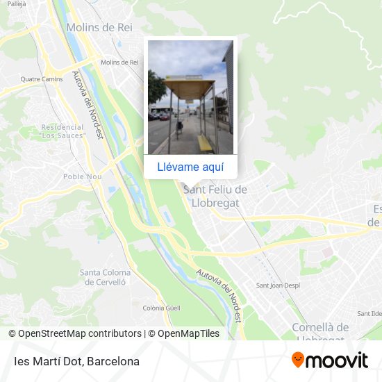 Mapa Ies Martí Dot