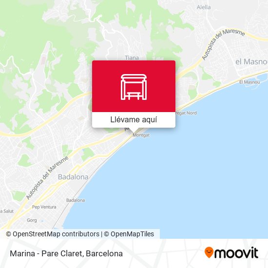 Mapa Marina - Pare Claret