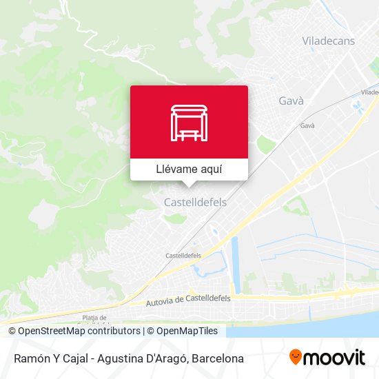 Mapa Ramón Y Cajal - Agustina D'Aragó