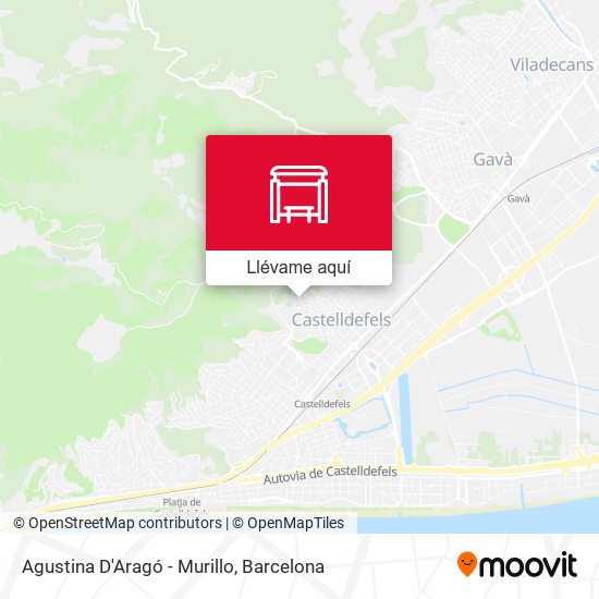 Mapa Agustina D'Aragó - Murillo