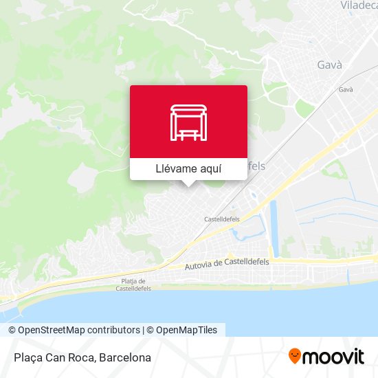 Mapa Plaça Can Roca