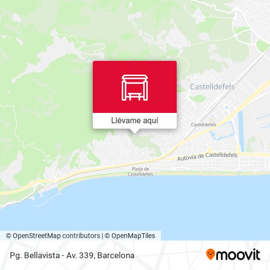 Mapa Pg. Bellavista - Av. 339