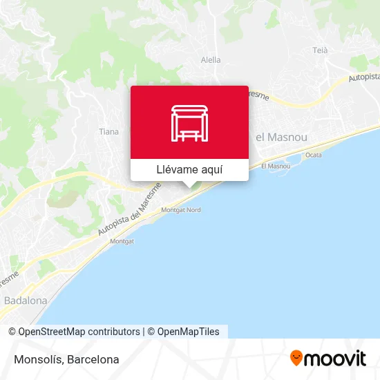 Mapa Monsolís