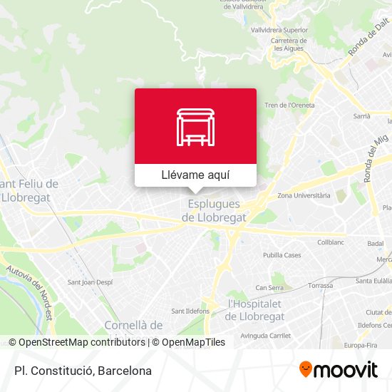 Mapa Pl. Constitució
