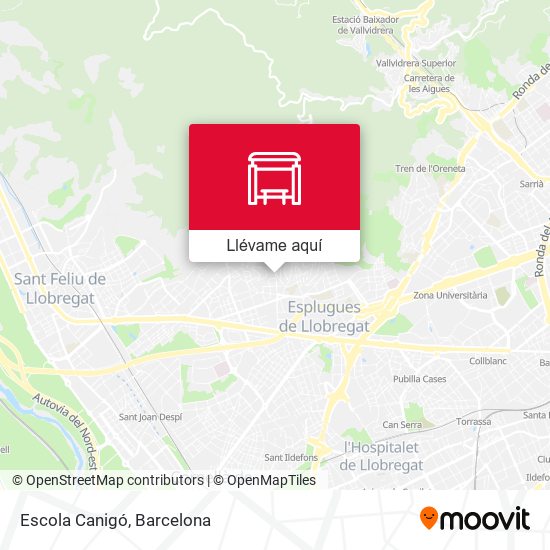 Mapa Escola Canigó
