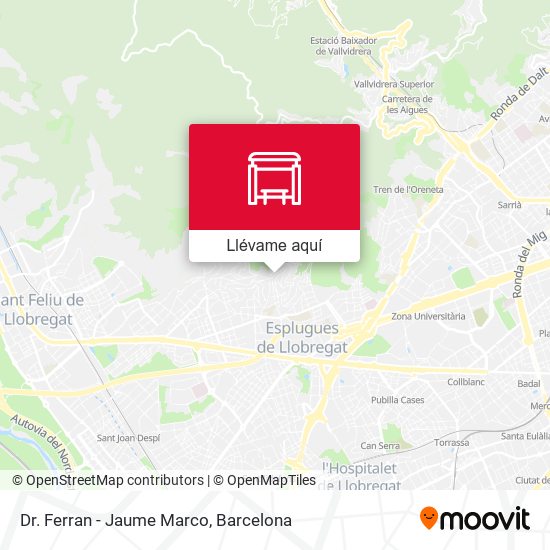 Mapa Dr. Ferran - Jaume Marco