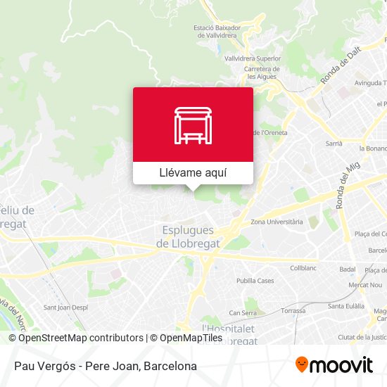 Mapa Pau Vergós - Pere Joan
