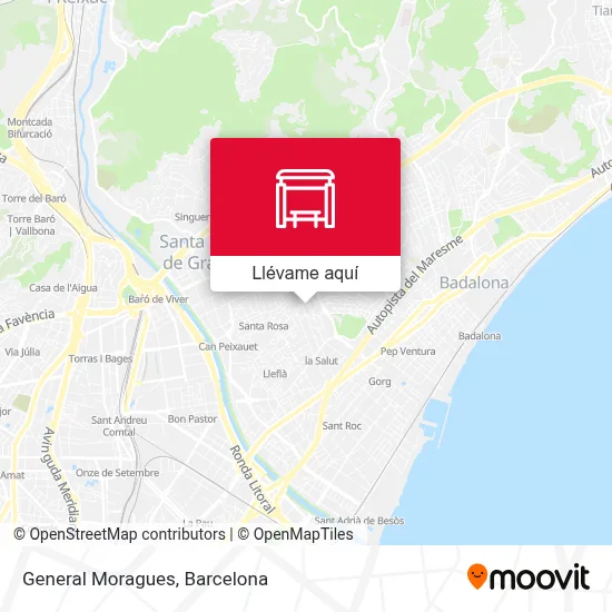 Mapa General Moragues