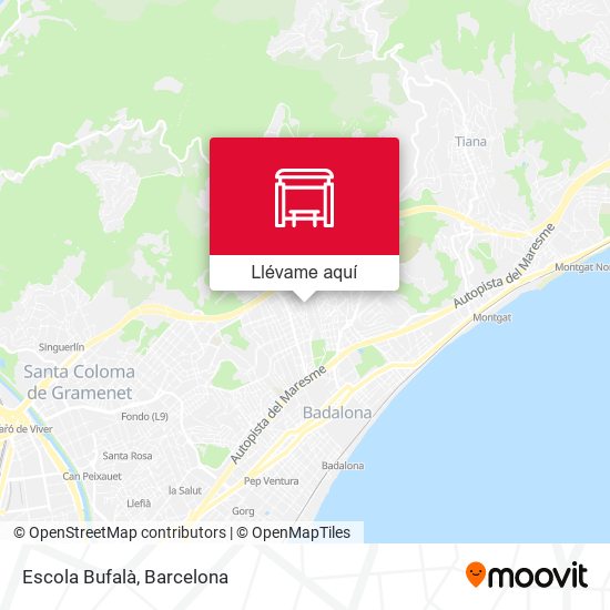 Mapa Escola Bufalà