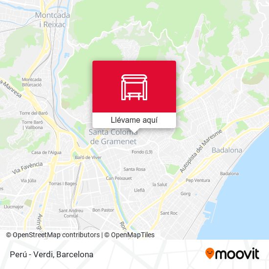 Mapa Perú - Verdi