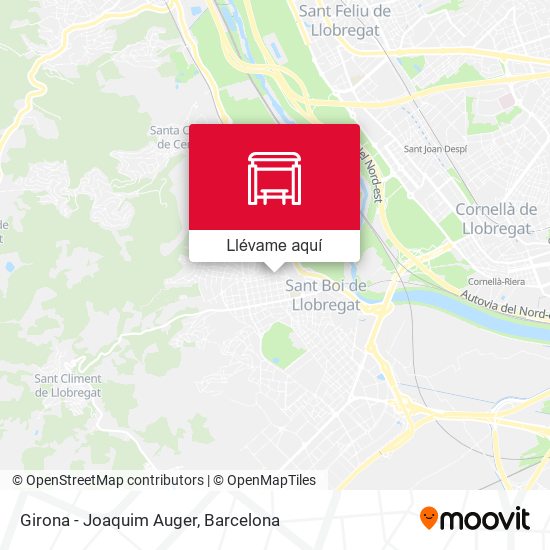 Mapa Girona - Joaquim Auger