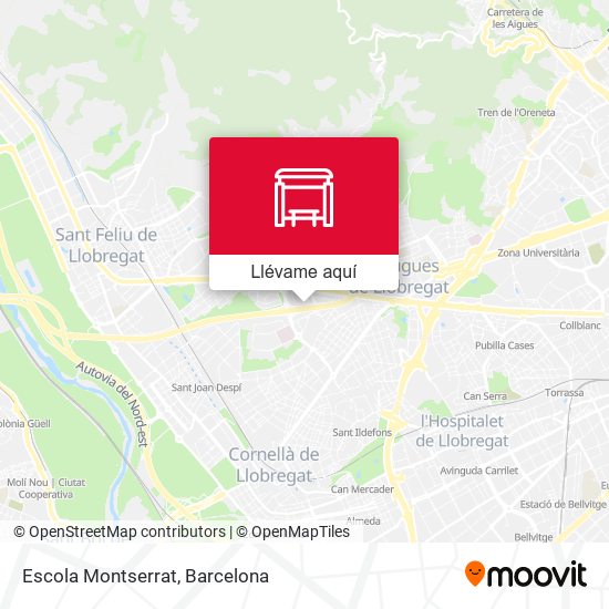 Mapa Escola Montserrat