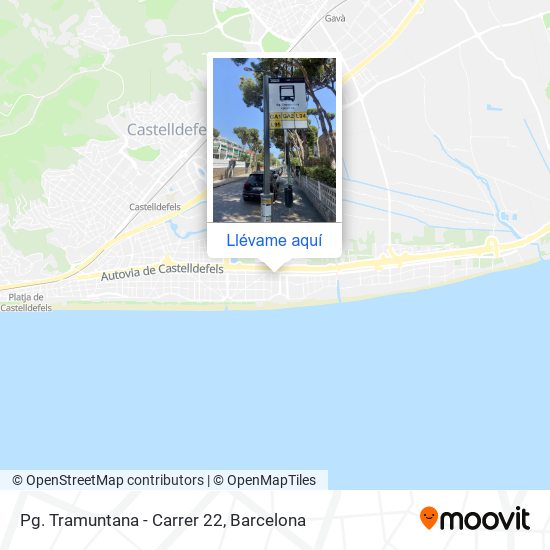 Mapa Pg. Tramuntana - Carrer 22