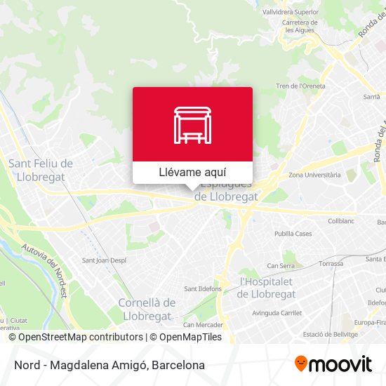 Mapa Nord - Magdalena Amigó