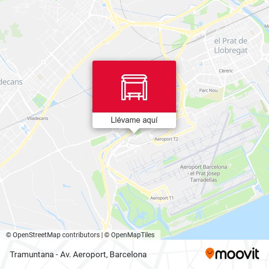 Mapa Tramuntana - Av. De L'Aeroport