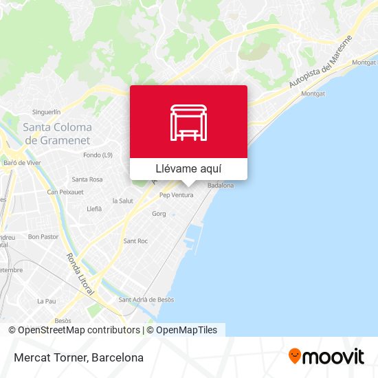Mapa Mercat Torner