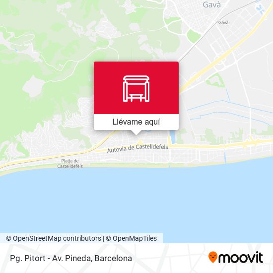 Mapa Pg. Pitort - Av. Pineda